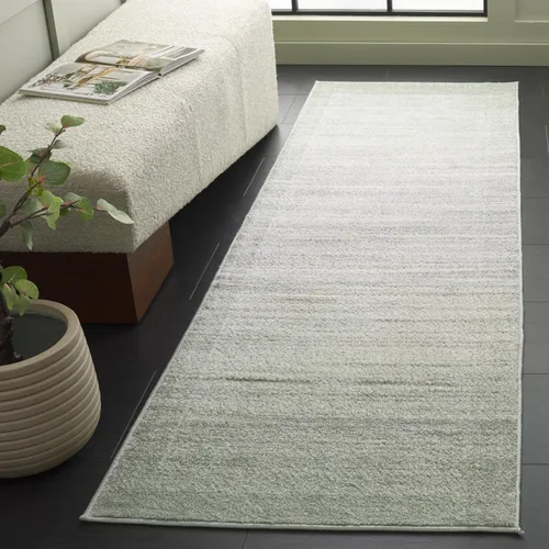 Miniatura 25 de SAFAVIEH Adirondack Collection - Alfombra decorativa, 2 pies 6 pulgadas x 4 pies, color negro y gris, diseño moderno, no desprende pelusa y de fácil