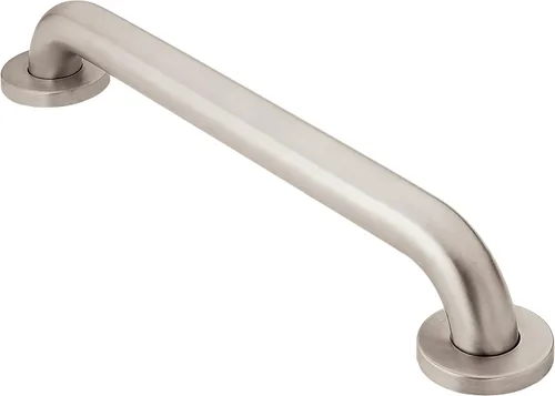 Miniatura 14 de Moen Home Care Barra de Agarre para Baño de Seguridad de 18 Pulgadas de Acero Inoxidable para Bañera y Ducha, Producto de Asistencia para Ancianos