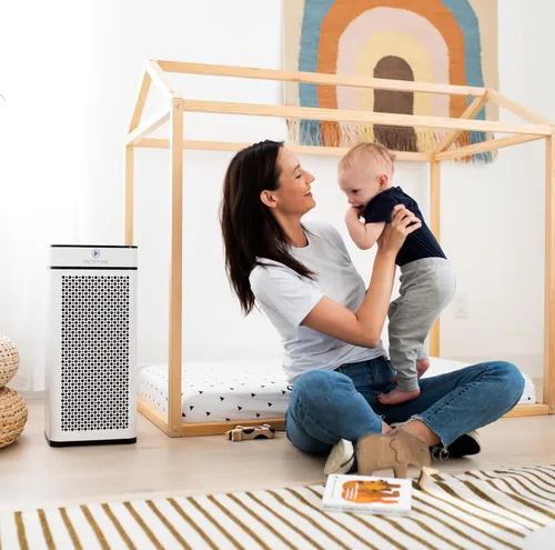 Miniatura 6 de Purificador de aire Medify MA-40 con filtro True HEPA H13 Cobertura de 167 metros cuadrados en 1 hora para humo, incendios forestales, olores