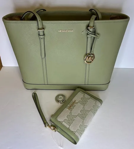 Miniatura 2 de Michael Kors MICHAEL Michael Kors Jet Set - Bolso de hombro grande TZ de viaje con doble cierre para la muñeca