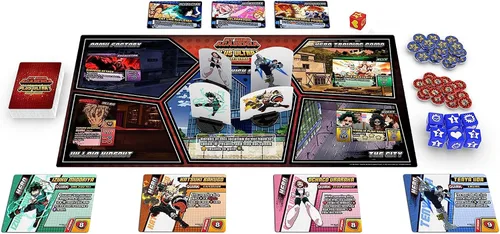 Miniatura 6 de My Hero Academia Plus Ultra Board - Juego de estrategia para adultos y adolescentes, a partir de 14 años, 2 a 4 jugadores, tiempo de juego promedio