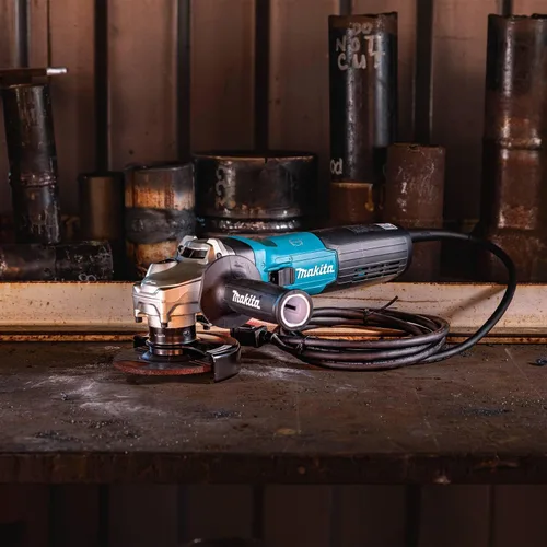 Miniatura 3 de Makita GA4591 Amoladora angular de alta potencia SJSII de 4-1/2" con freno