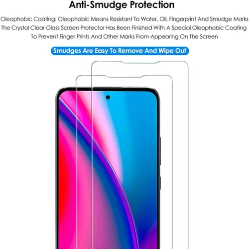 Miniatura 4 de Para BLU G91S Pantalla de vidrio templado – [Paquete de 2] dureza 9H de alta definición sin burbujas, protector de pantalla de vidrio templado