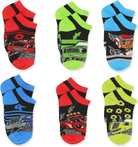 Miniatura 3 de Nickelodeon Blaze and the Monster Machines - Calcetines para niños pequeños, paquete de 6