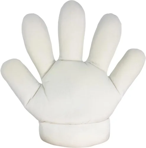 Miniatura 2 de GE Animation Great Eastern GE 8805 Sonic The Hedgehog - Guantes de peluche de 11 pulgadas, color blanco