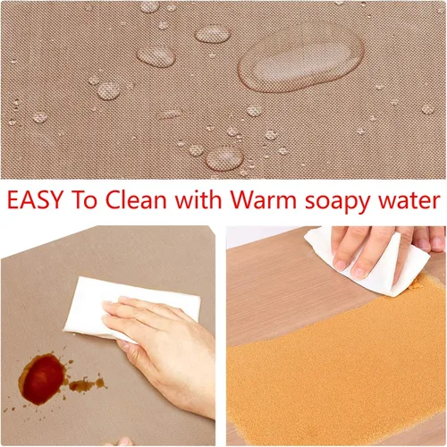 Miniatura 6 de Paquete de 3 hojas de teflón para prensa de calor, papel de transferencia de calor de 12 x 16 pulgadas para camisetas prensa de calor, tapete