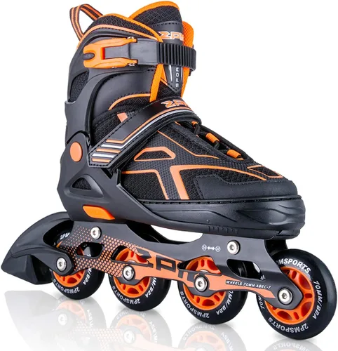 2PM SPORTS - Patines en línea ajustables Torinx verde para niños, patines divertidos para principiantes para niños, jóvenes, niñas, hombres y mujeres