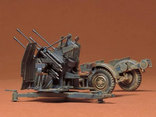 Miniatura 2 de Tamiya Modelos 0.787 in Quad Flak 38 Modelo Kit