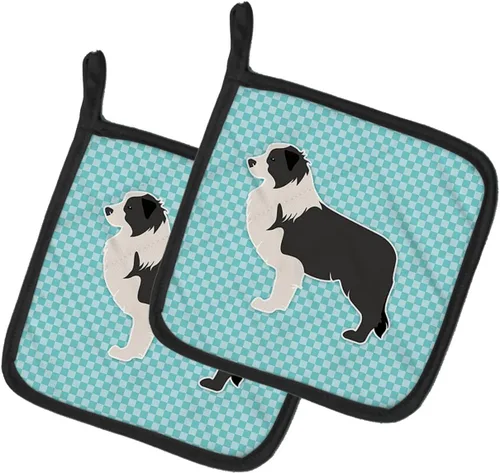 Miniatura 449 de Caroline's Treasures BB3567PTHD - Juego de soportes para ollas de cocina resistentes al calor, almohadillas calientes para cocinar, hornear, Copo