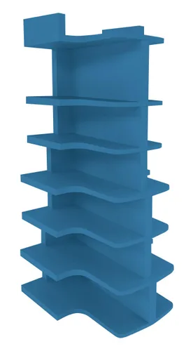 Miniatura 3 de Big D 523 The D-Tower - Recambio de fragancia Mountain Air, azul (paquete de 12) – Dura hasta 45 días – Ambientador ideal para baños, oficinas