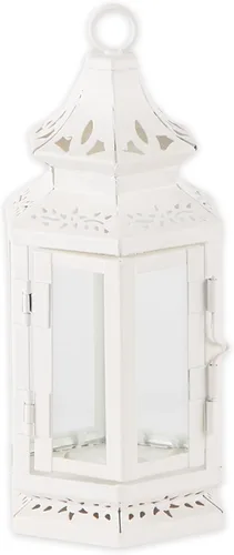 Accent Plus Decoración de Navidad para interiores, farol decorativo para exteriores, decoración de Navidad, farol victoriano, portavelas victoriano,