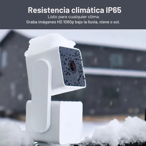 Miniatura 6 de WYZE Cam Pan v3, Cámara de seguridad Wi-Fi para el hogar inteligente con visión nocturna a color, panorámica/inclinación/zoom, 1080p, Blanco