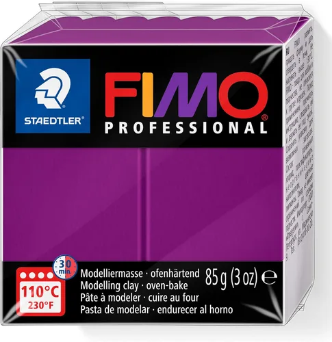 Miniatura 10 de Staedtler Fimo Professional arcilla polimérica suave, 3 onzas, naranja