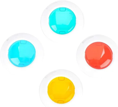 Miniatura 2 de Juego de filtros de flash de cámara instantánea de 4 colores para mini 7S/8/8+/9 (puro)