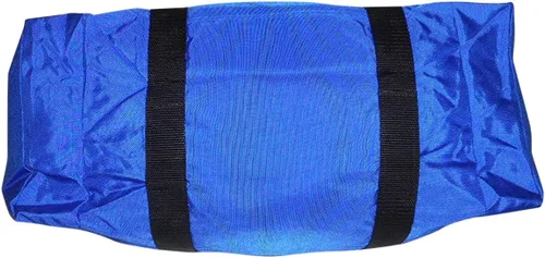 Miniatura 43 de Bolsa de lona triple grande con apertura en U, bolsillo frontal y dos compartimentos laterales, perfecta bolsa de cabina fabricada en Estados Unidos.