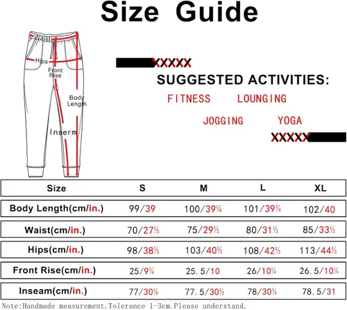 Miniatura 6 de icyzone - Pantalones deportivos con bolsillos para yoga para mujer