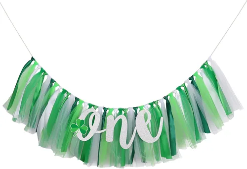 Miniatura 2 de Bandera de trono para trona para bebé, bandera temática de fiesta, guirnalda de tela para silla alta, pancarta de primer cumpleaños, accesorios