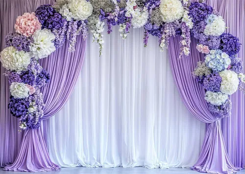 Miniatura 19 de Telón de fondo de flores de primavera de 5 x 3 pies para sesión de fotos de flores rosas y flores, decoración de fiesta de té, telón de fondo