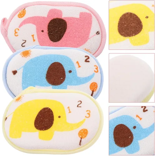 Miniatura 8 de FOMIYES Esponja de baño para bebé, esponja de baño, esponja de baño, esponja de lufa, esponjas de baño para ducha, toalla de baño, cepillo de espuma