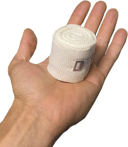 Miniatura 3 de Paquete de 24 vendajes deportivos tradicionales de gasa deportiva para caja, juego de gasa deportiva para vendas de mano utilizados en guantes