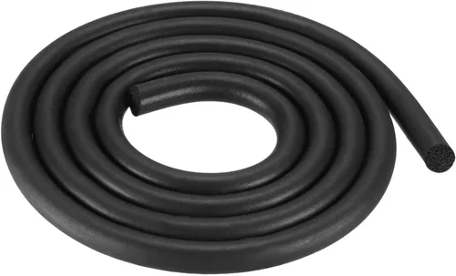 Miniatura 18 de uxcell Tira de sello de goma de espuma, 3mm (1/8") de diámetro, 10 metros (32.81 pies) de largo, EPDM redondo para sellos de bricolaje, almacenes