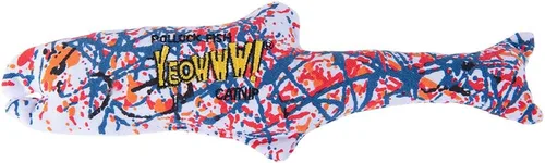 Yeowww Pollock Fish - Juguete de hierba gatera