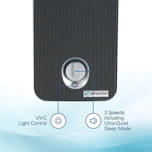 Miniatura 7 de Germ Guardian - Purificador de aire con filtro HEPA Guardian Technologies GermGuardian Filtro de repuesto HEPA original FLT4100