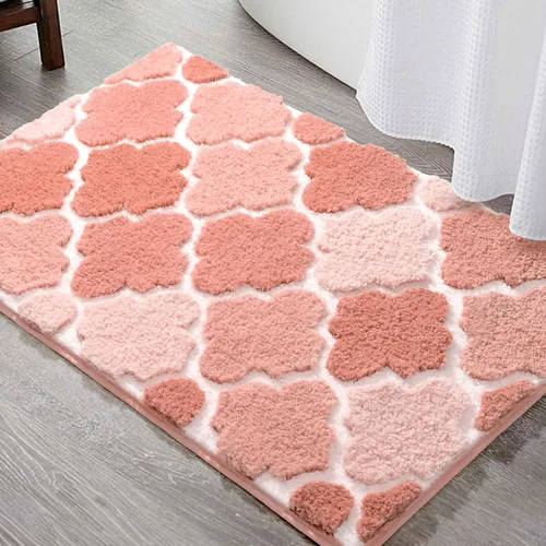 Miniatura 15 de DEXDE Alfombras de Baño Corredor 24x47 pulgadas Alfombra de Baño Larga Antideslizante Suave Lavable Alfombras de Baño Grandes para Baño Dormitorio