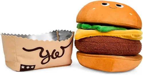 Miniatura 2 de Kidrobot Yummy World Bonnie Burger - Peluche interactivo de 13 pulgadas