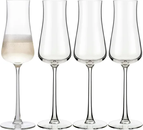 Miniatura 8 de Libbey copa de 8.5 oz. Copa de champagne sin pie, juego de 12 unidades, Claro, Transparente Flauta sin tallo 12