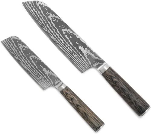 Miniatura 11 de GreenPan x Bobby Flay - Cuchillo de chef de 8 pulgadas con funda, hoja de acero inoxidable de alta calidad, herramienta de cocina de corte