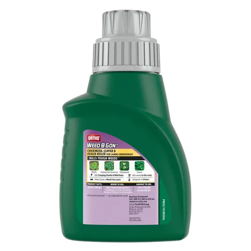 Miniatura 3 de Ortho Weed B Gon Chickweed, Clover and Oxalis Killer for Lawn Concentrate, Kills Creeping Charlie, 16 onzas líquidas