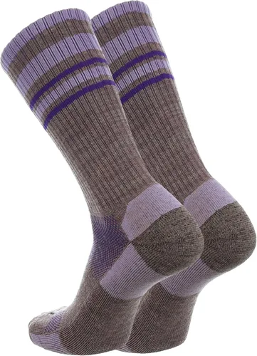 Miniatura 22 de TCK Calcetines de lana merino para hombres y mujeres para senderismo, caza, ciclismo de montaña, longitud de la tripulación para botas