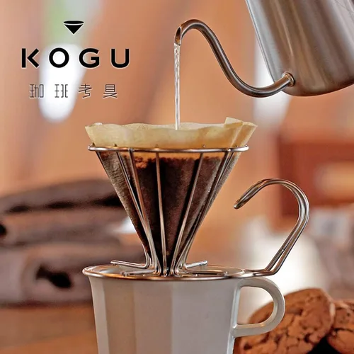 Miniatura 2 de TOKIO MATCHA SELECTION - KOGU - Gotero de café de alambre inoxidable - 3 tamaños [Envío estándar por SAL: SIN número de seguimiento y seguro] (S