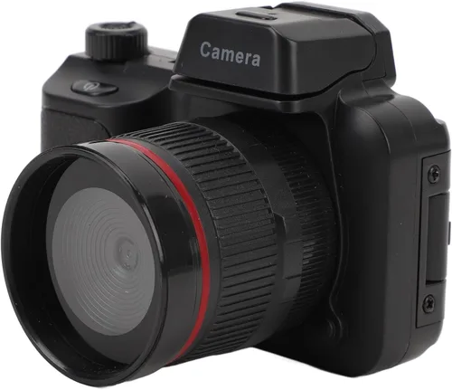 Cámara digital 4K con pantalla abatible de 180°, cámara de vlogging de 50MP con zoom 16X enfoque automático para TikTok