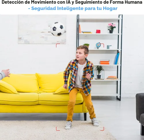 Miniatura 4 de HiSpyCam Cámara de seguridad WiFi Full HD 1080p - Cámara inalámbrica para niñera