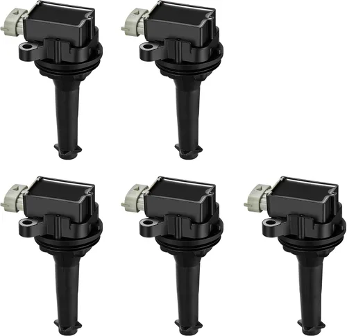 Miniatura 36 de BDFHYK Paquete de bobinas de encendido UF529 y bujías de iridio 4644 compatibles con Audi A3 A4 Allroad Quattro A5 Quattro Q5 TT Quattro Volkswagen