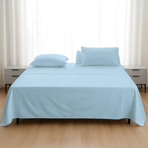 Miniatura 24 de Flex Head - Sábanas King para dormir con número de cama, juego de sábanas ultrasuaves de microfibra flexible de 4 piezas con división superior de 34