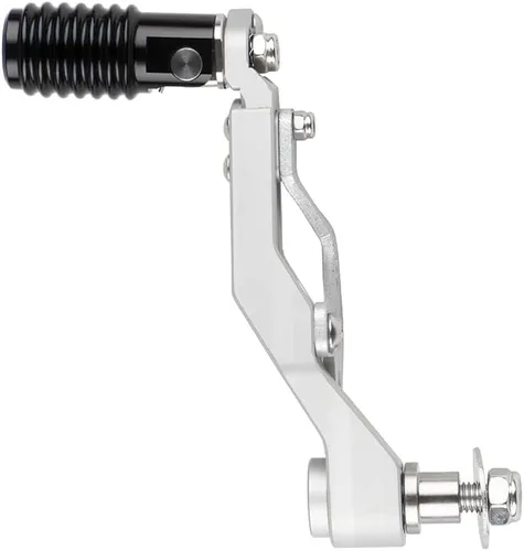 Miniatura 7 de Para BMW R1200GS R1250GS GS LC Adventure R1200 R1250 2013-2023 Palanca de pedal de palanca de cambios plegable ajustable para motocicleta (plata)