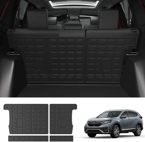 Miniatura 14 de Alfombrilla de maletero powoq Compatible con Honda CRV 2017-2022, alfombrilla de carga para todo clima, reemplazo para accesorios Honda CRV
