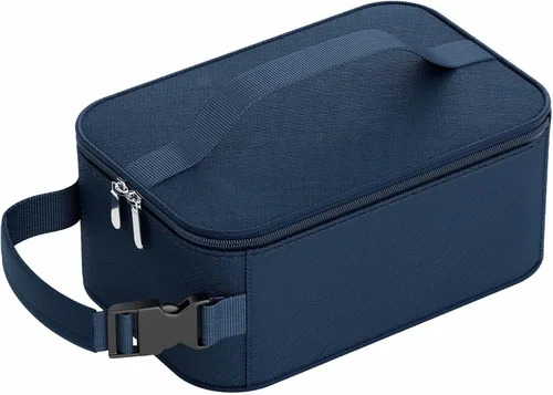Miniatura 8 de HowFly Pequeña bolsa de merienda aislada para niños - Lonchera para mujeres/hombres - Bolsas de almuerzo enfriadoras plegables y reutilizables