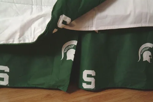 Miniatura 21 de College Covers Everything Comfy Nebraska Cornhuskers - Falda de cama con volantes, tamaño individual