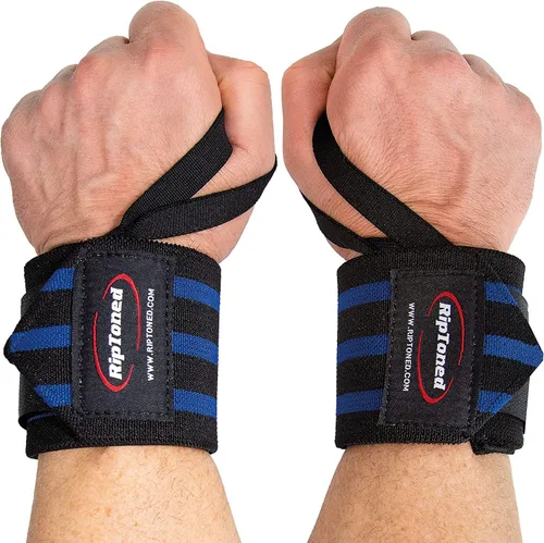 Miniatura 26 de Rip Toned Muñequeras de 18" – Correas de muñeca respaldadas por la USPA para levantamiento de pesas – Soporte de muñeca de calidad – Ajustables, Rojo