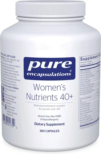 Miniatura 9 de Pure Encapsulations Women's Nutrients 40+ - Multivitamínico para mujeres mayores de 40 años para apoyar la salud del tracto urinario, la salud