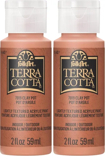 Miniatura 15 de FolkArt, Cavern Moss 7021 - Pintura acrílica variada de 2 fl oz / 2.0 fl oz Terra Cotta para manualidades fáciles de aplicar, suministros de arte