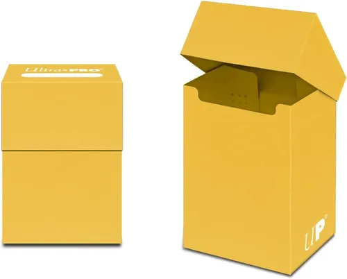 Ultra PRO Caja Estándar para Baraja Amarillo