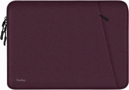 Miniatura 9 de Funda para laptop de 13.3 pulgadas, a prueba de golpes, funda protectora para computadora con bolsillo para accesorios, bolsa para laptop compatible