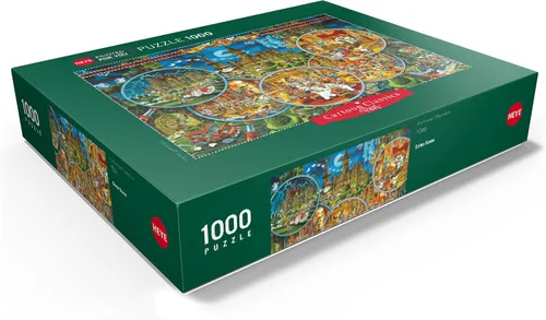 Miniatura 3 de MyPuzzle Crime Scene - Michael Ryba - Cartoon Classics - Rompecabezas prémium de 1000 piezas para adultos