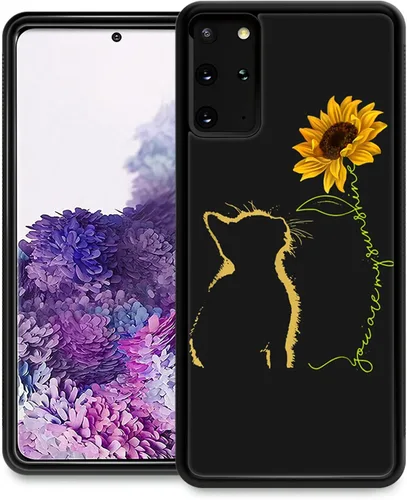 Miniatura 140 de CARLOCA Funda compatible con Samsung Galaxy S20, familia de jirafas divertidas en blanco y negro, para niñas y mujeres, diseño gráfico de moda, a