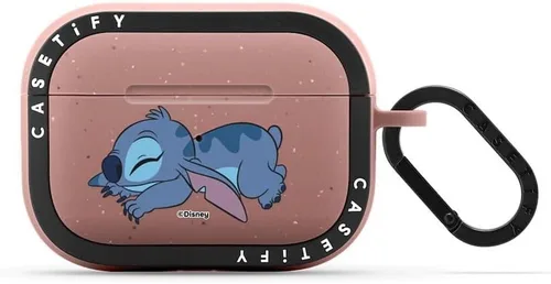 Miniatura 15 de CASETiFY AirPods Pro (1ª/2ª Gen) Estuche Bounce con Anillo [Colaboración Frozen] - Copo de Nieve de Anna - Taupe Mate